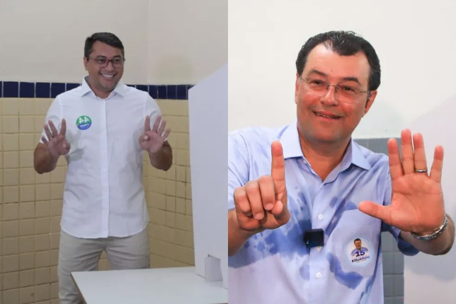 Wilson Lima e Eduardo Braga disputam 2º turno para o governo do Amazonas