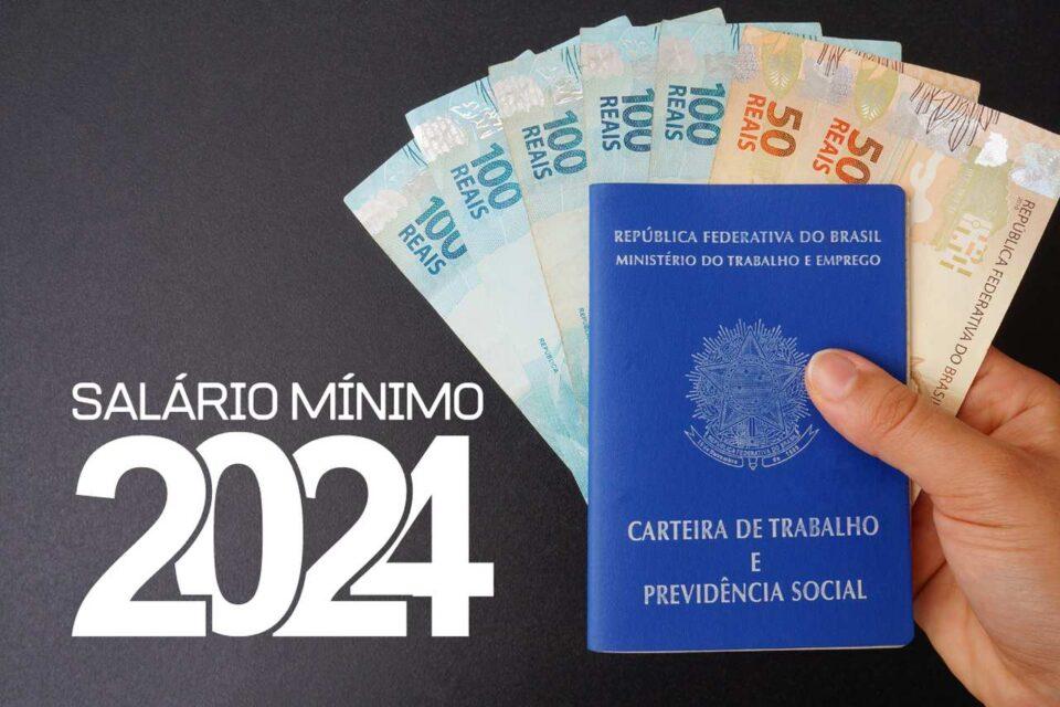 Com novo cálculo, salário mínimo deve subir para ao menos R$ 1.412 em 2024