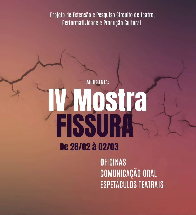 UEA realiza 4ª Mostra Fissura do Projeto de Extensão Circuito de Teatro