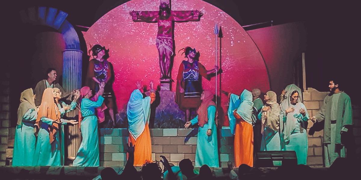 A Paixão de Cristo: espetáculo musical ‘A Canção da Páscoa’ retrata a trajetória da vida de Jesus