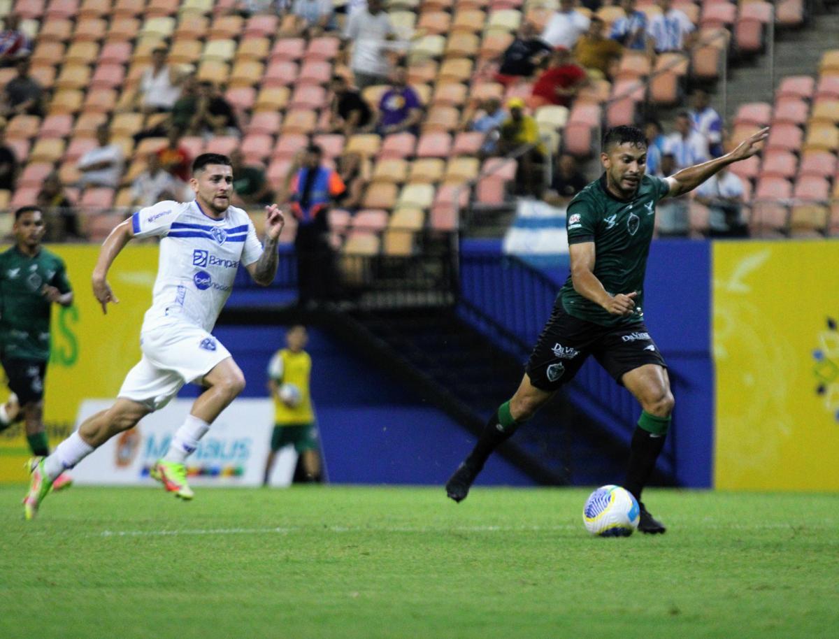 Manaus vence Paysandu por 1 a 0 em jogo de ida das quartas de finais da Copa Verde
