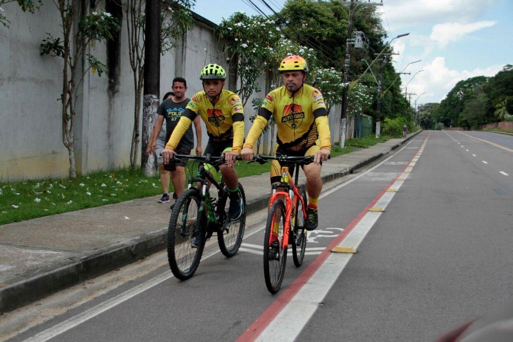 Prefeitura de Manaus vai instalar placas de orientação nas ciclovias
